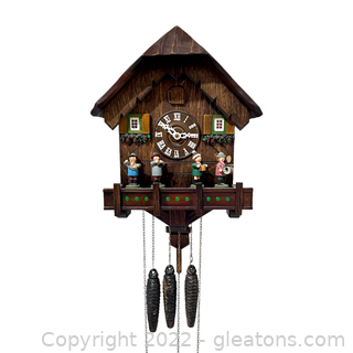 Classic "The Wanderer Hlic" Cuckoo Clock