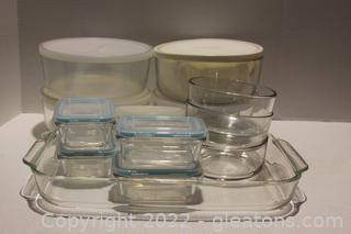 Pyrex Glass Casserole Dish & More 