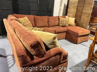 American Signature Sectional Sofa with Chaise 