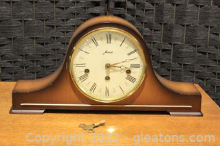 Vintage Haid Westminster Chime Mantle Clock 