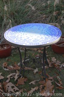 Mosaic Outdoor Round Table 