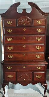 Beautiful Sumter Cabinet Co. 2 Piece Highboy Chest of Drawers