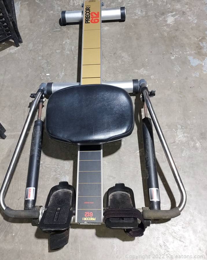 Precor 612 Rowing Machine Auction Gleaton s Metro Atlanta Auction Company Estate Sale Business Marketplace