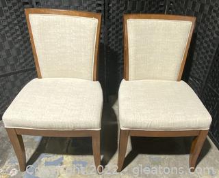 Tommy Bahama Home Ocean Club Side Dining Chairs (2) 