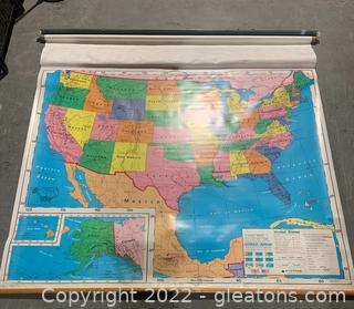 Nystrom United States Wall Map 