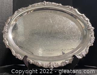 Timeless Towle- Large Silver Platter 