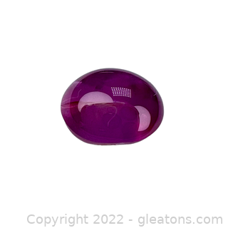 Loose Genuine Star Ruby Gemstone Oval