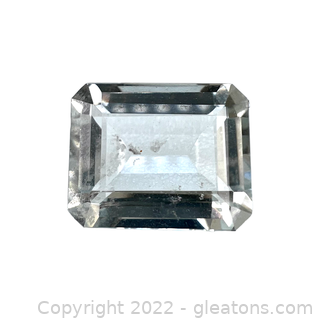 Loose Genuine Aquamarine Gemstone Emerald Cut