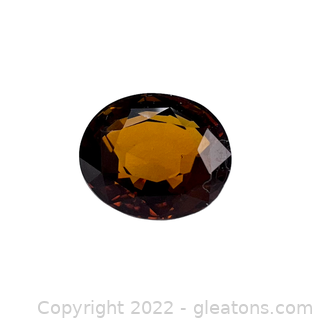 Loose Genuine Dravite Gemstone Oval