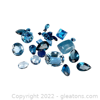 Loose Blue Gemstone Lot