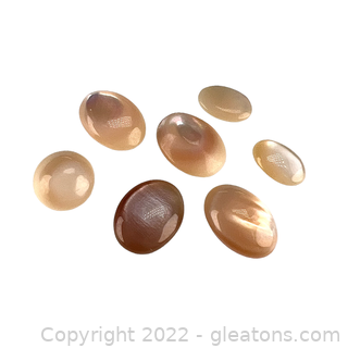 Loose Pink Mother of Pearl Cabochons