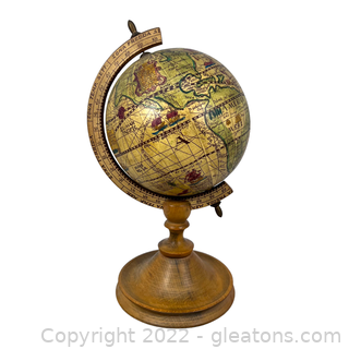 Antique Old World Globe