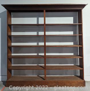 Wooden Workshop Shelf Storage 
