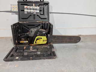 Poulan 38cc/16” Gas Chainsaw and Case 