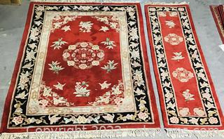 Oriental Style Yangtze Collection Area Rug and Runner Set 