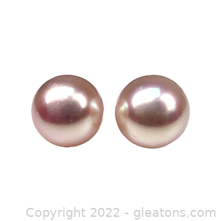 Brand New 14K Akoya Pearl Earrings