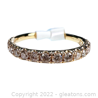 Brand New 14K Diamond Anniversary Ring