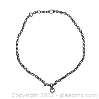 David Yurman Sterling Silver Link Chain Necklace/Bracelet