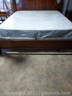 Nature’s Sleep King Size Mattress with Double Box Springs 