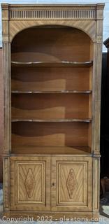 Open Display/Bookcase with Bottom Cabinet 