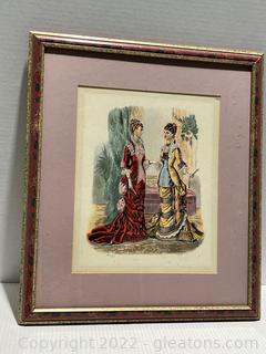 Victorian Ladies Framed Print