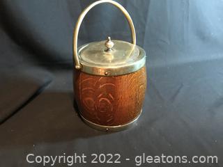 Vintage Wooden Ice Bucket