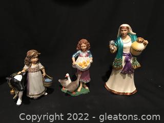 The Jeweled Nativity Collection Pieces