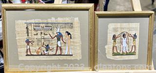 Framed Egyptian Art