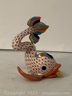 Handpainted Porcelain Dolphin by Herend