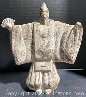 Sacred Statue Stone Shinto Preist 