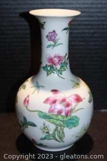 Lovely Floral Ceramic Vase 