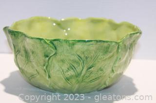 Valerie Green Lettuce Bowl by Cumberland Design Group