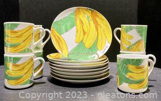 Bananas by Georges Briard Fine China Set