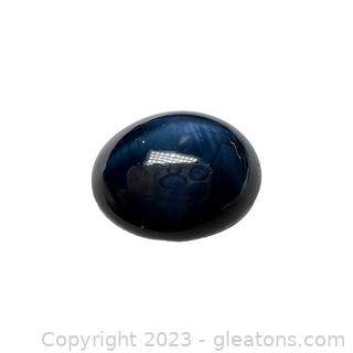 Loose Synthetic Star Sapphire Gemstone