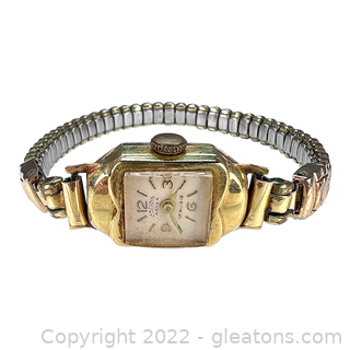 14kt Yellow Gold Ladies Arcona Anchor Watch