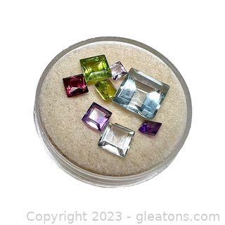 Loose Square Multi-Gemstones