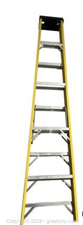 Werner 10’ Electro-Master Fiberglass extra heavy duty ladder