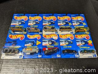 Varity of Hot Wheels Collector Number Cars (B)
