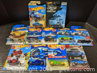 Set of 11 Hot Wheels Cars