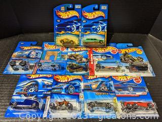 Set of 11 Hot Wheels Cars