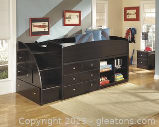 Ashley Furniture Embrace-Merlot Twin Loft Bed
