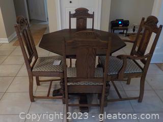 4 Oak Dining Chairs-Does NOT Include Table 