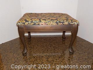 Vintage Electric Foot Stool by Division Products Corp,NY 