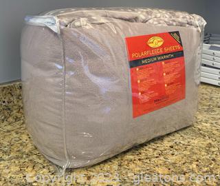 Queen Size Berkshire Polar Fleece Sheet Set