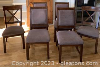 Six Windville Dining Chairs by Ashley Furniture