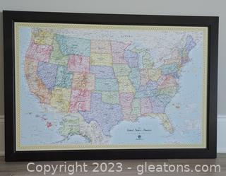 Home Magnetics U.S. Map Board