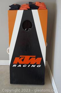 KTM Racing Cornhole Game