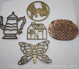 Nice Collection of Metal Trivets