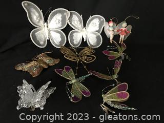 Butterflies, Dragonflies and Two Little Fairies 