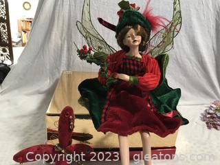 Prim and Proper Christmas Fairy